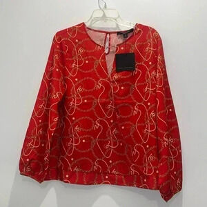 Marc New York Wrap Front Blouse​​